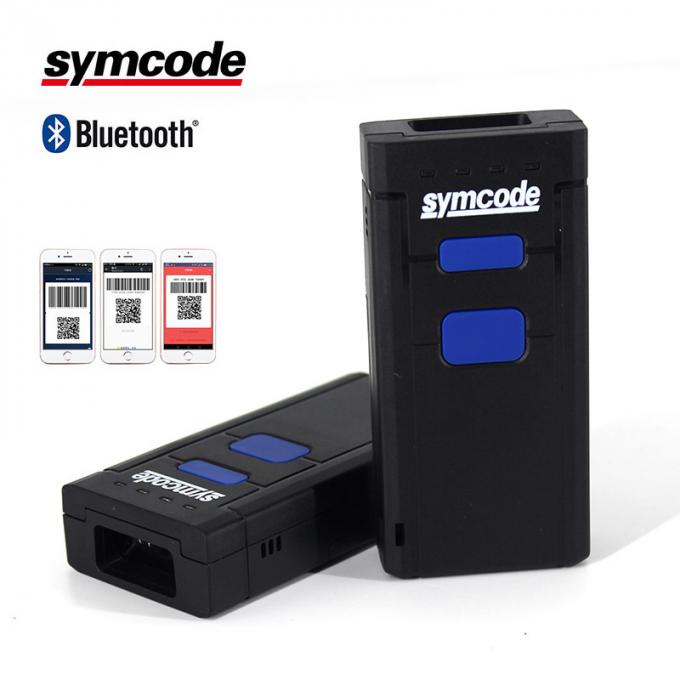 Small Case Wireless Bluetooth Barcode Scanner 512KB Memory Superior Performance