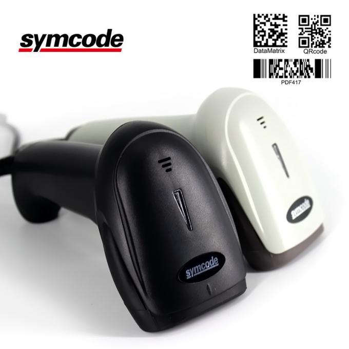 Stable Durable Wired 2D Barcode Scanner Excellent Identification Ability