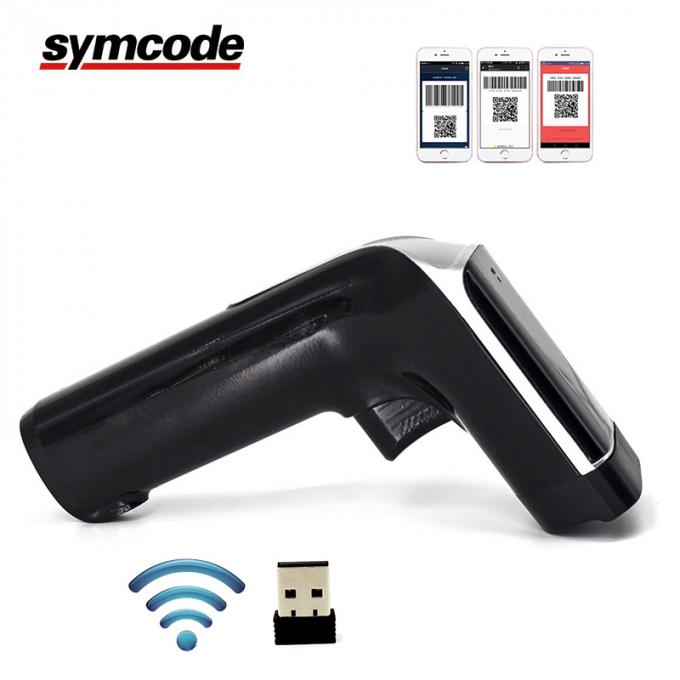 POS Laptop 2 In 1 CMOS Barcode Scanner Reader 100 Scans / Second With USB Cable
