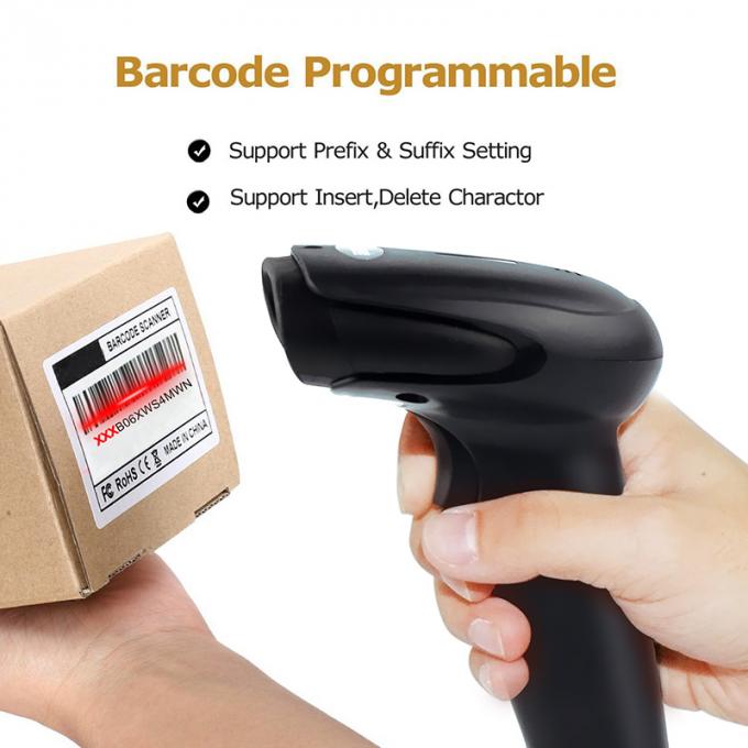 Easy Configuration CCD Barcode Scanner / 1D BarCode Reader For Mobile Payments User