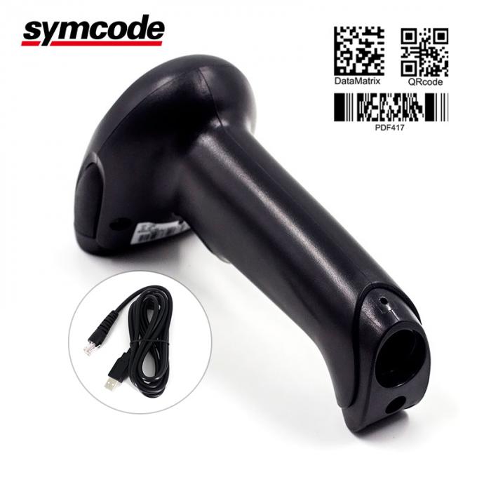 Customized Design Hands Free Barcode Scanner / 2D Image Scanner Faster Speed