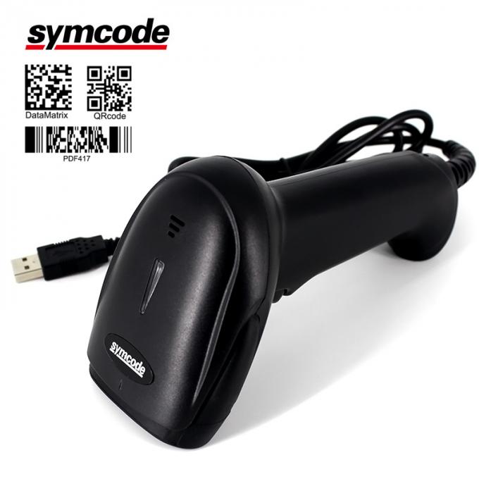 Infrared Symcode Long Range Barcode Scanner Built In Autoinduction 32 Bit
