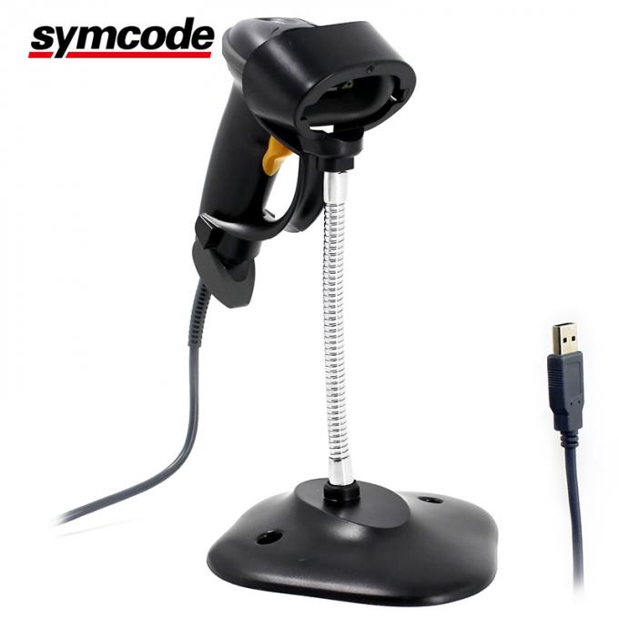 Continuous Scanning Hands Free Barcode Scanner Reader For Coffee Shops