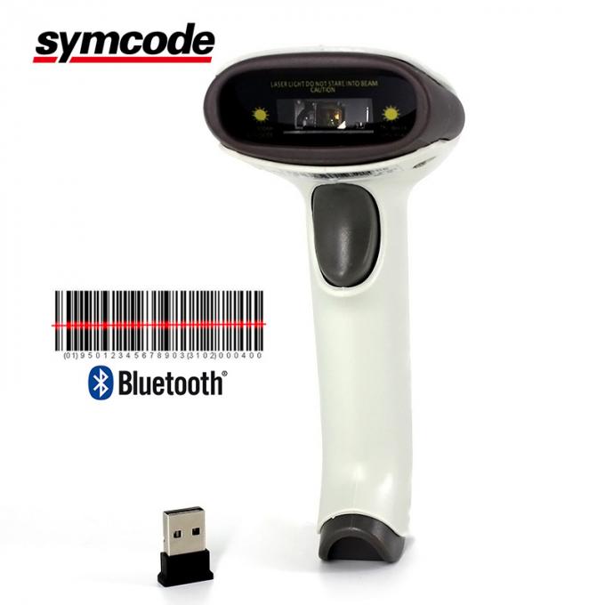 Multifunctional Bluetooth Handheld Barcode Scanner ABS And TPU Industrial Design