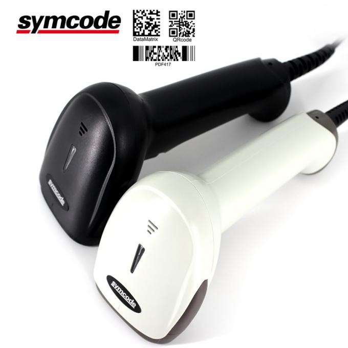 Library Adjustable Image Barcode Scanner 6 - Direction Scan Pattern Operate Easily