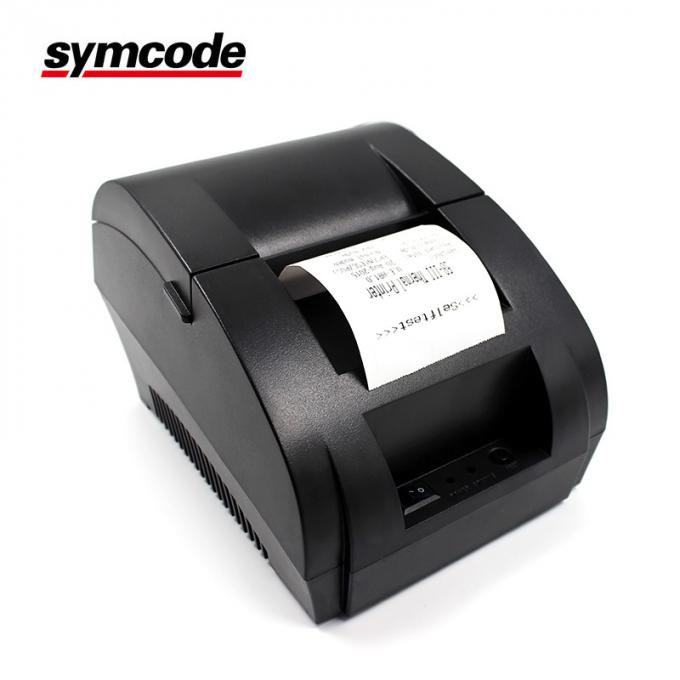 Feed Function POS 58mm Thermal Printer Roll Paper With DC 9V/3A Adapter Voltage