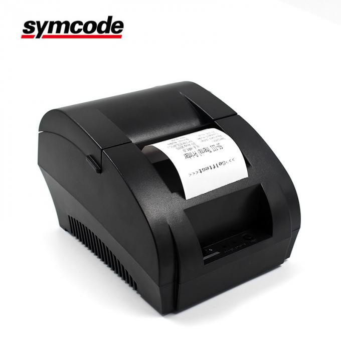 Feed Function POS 58mm Thermal Printer Roll Paper With DC 9V/3A Adapter Voltage