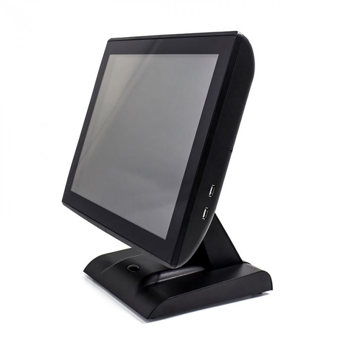 15 Inch POS All In One Touch Screen Low Power Comsumption For Fast Food Restaurant