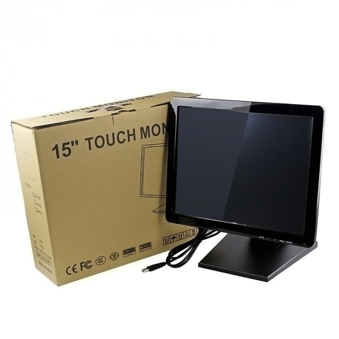 Infrared Multi Touch 15 Inch Screen High Performance Dustproof And Oil Proof