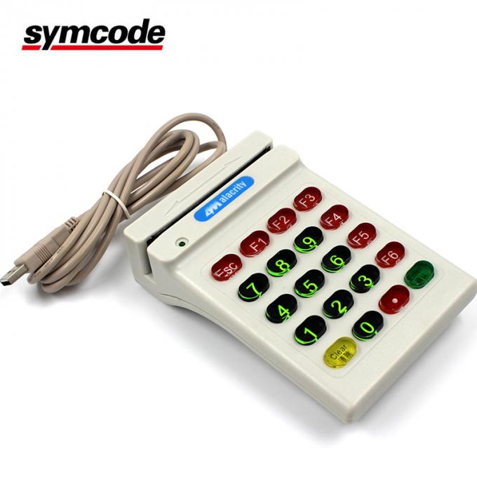 Card Swipe Reader / Magnetic Stripe Reader Recognize Many Kinds Barcode