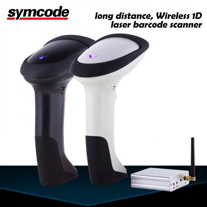 1D Laser Symbol Technology Barcode Scanner Retail Store Wireless Transmitter