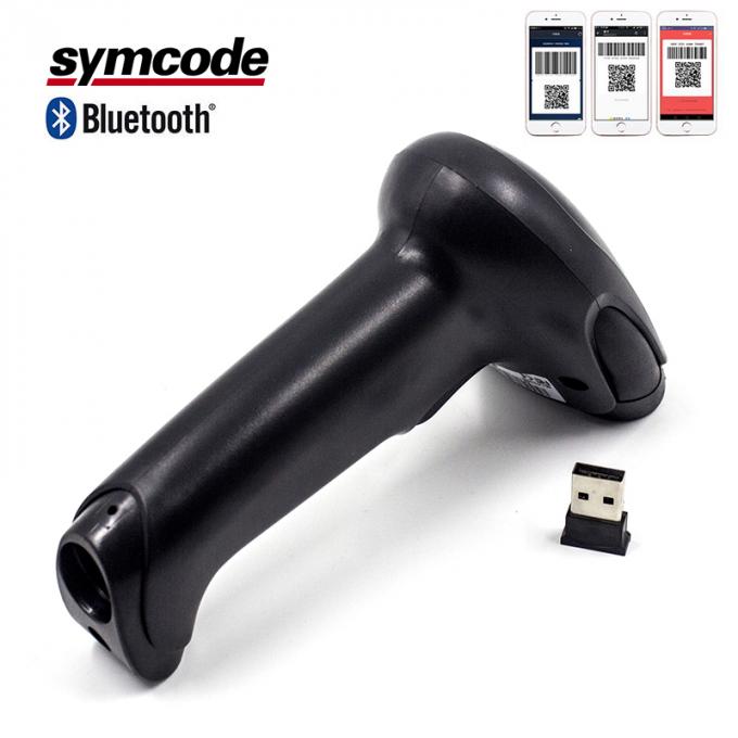 CCD Wireless Barcode Scanner 2D QR PDF417 Data Matrix Decoder Capability