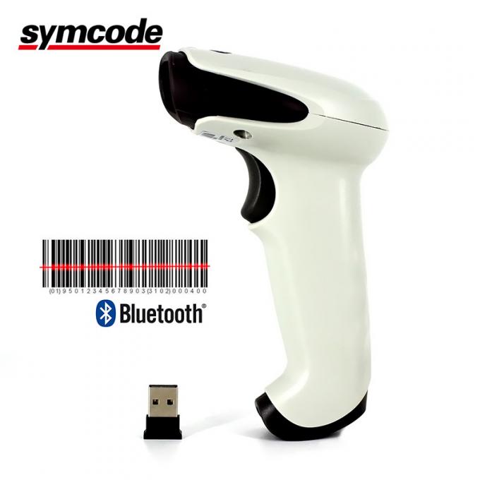 Multifunctional Bluetooth Handheld Barcode Scanner ABS And TPU Industrial Design