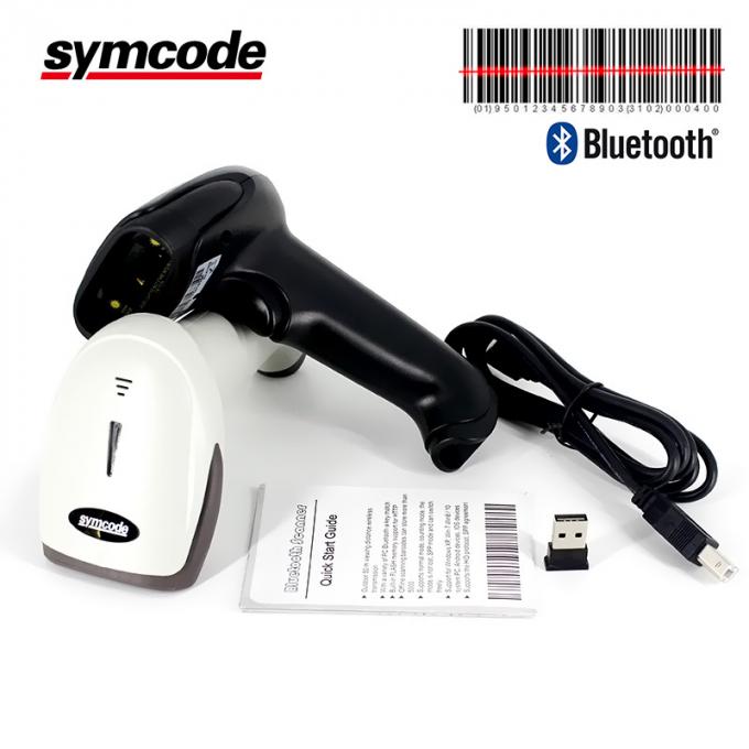 Multifunctional Bluetooth Handheld Barcode Scanner ABS And TPU Industrial Design