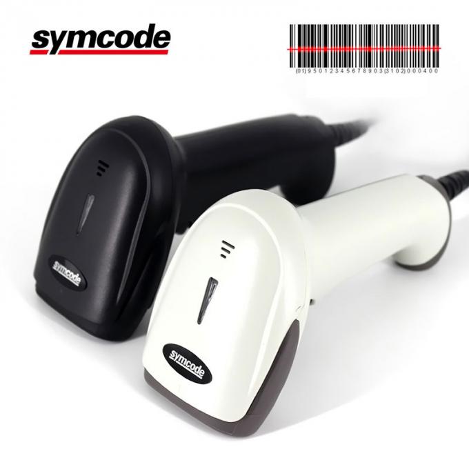 1D Laser Scanner / Handheld Barcode Scanner 32 Bit Digit Laser Decoding Technology