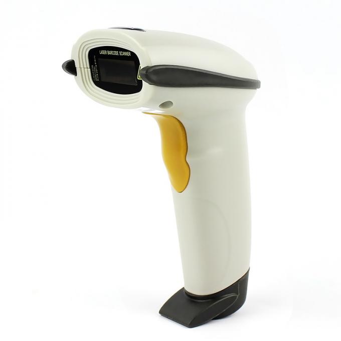 Impact Proof 1D Handheld Barcode Scanner For Shopping 100 Scans / Second