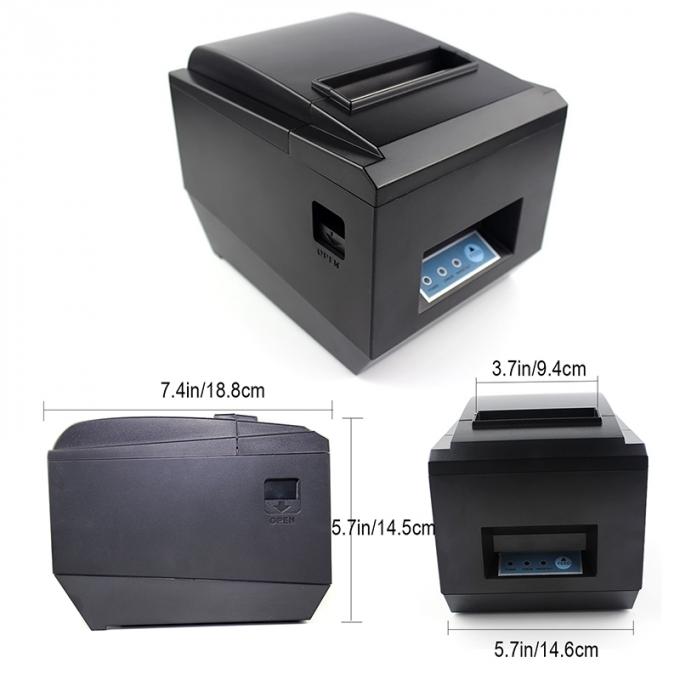 Multi Language POS Receipt Printer 100 Km Reliable With USB RS232 Lan Interface