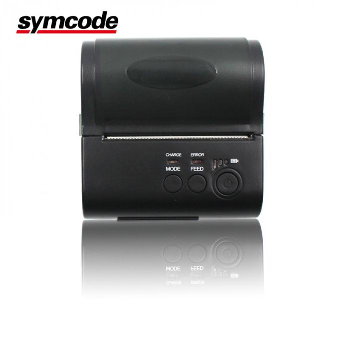 Mini Bluetooth Wireless Printer / 80mm POS Printer For Mobile Police System