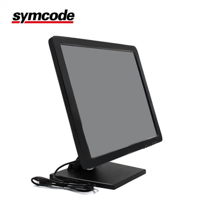 Adjustable Stand Touch Screen PC Monitor 16.7M Displaying Color 160° Vertical