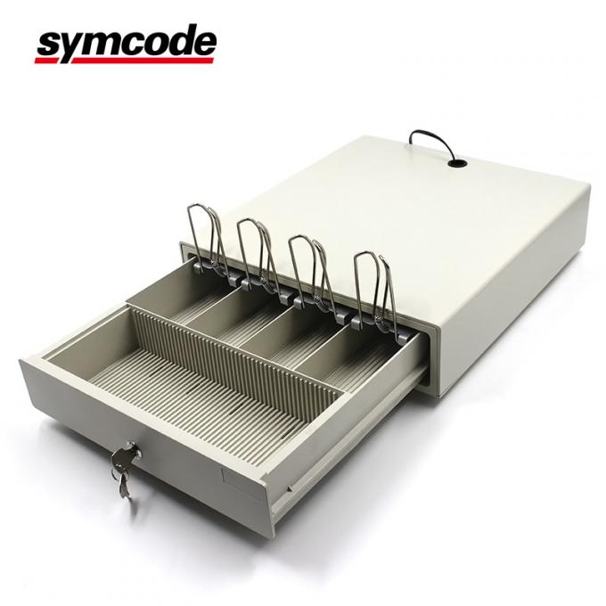 Heavy Duty Cash Register Drawer / POS Point Of Sale Rj12 Key - Lock