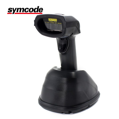 Wireless Hands Free Barcode Scanner / 1D Laser Scanner Long Distance Transmission