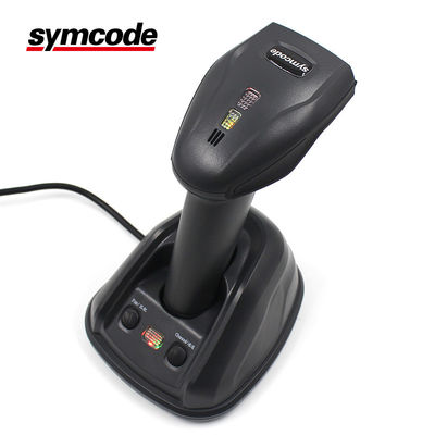 Wireless Hands Free Barcode Scanner / 1D Laser Scanner Long Distance Transmission