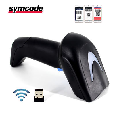 QR Wireless Barcode Scanner / Usb Barcode Reader Robust Housing For Mobile Payment