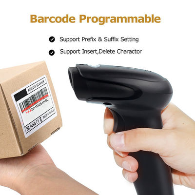 Cordless Automatic Handheld Barcode Scanner Strong Anti - Interference Capability