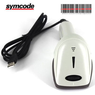 1D Laser Scanner / Handheld Barcode Scanner 32 Bit Digit Laser Decoding Technology