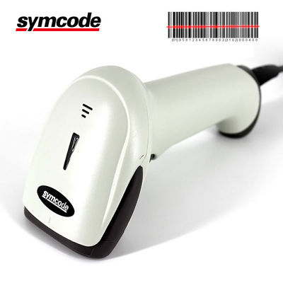 1D Laser Scanner / Handheld Barcode Scanner 32 Bit Digit Laser Decoding Technology