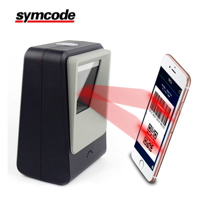 Dual Modes Desktop Barcode Scanner Easily Read Cell Phone Screen 2D Code