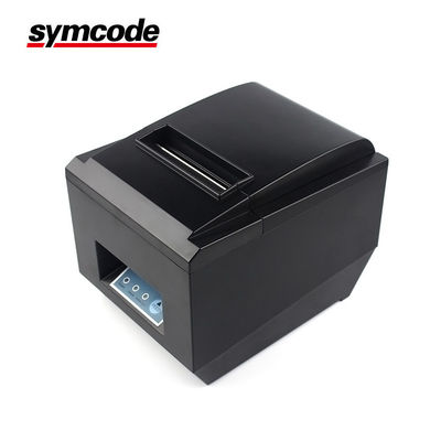 USB Auto Cutter 80mm Thermal Printer Cash Drawer Control For Restaurant