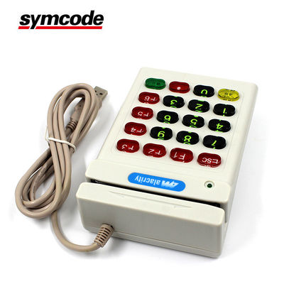 EMV Magnetic Stripe Reader / Swipe Card Reader 600mA Plus For Each Writing Track